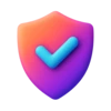 DSGVO-Beratungs-Icon mit Benutzer und Schutzschild