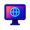 Symbol für Webdesign und digitale IT-Dienstleistungen