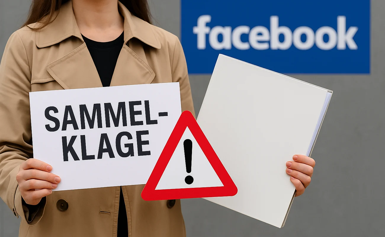 Symbolbild für eine Sammelklage gegen Facebook wegen Datenschutzverstoß – Menschen bei rechtlicher Beratung