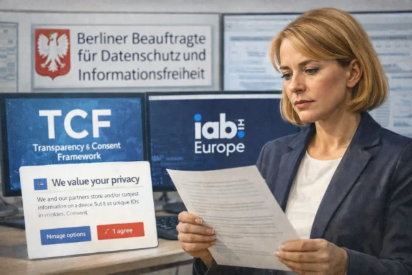 Symbolbild zur Prüfung von Einwilligungstexten im Transparency and Consent Framework durch die Berliner Datenschutzbeauftragte.