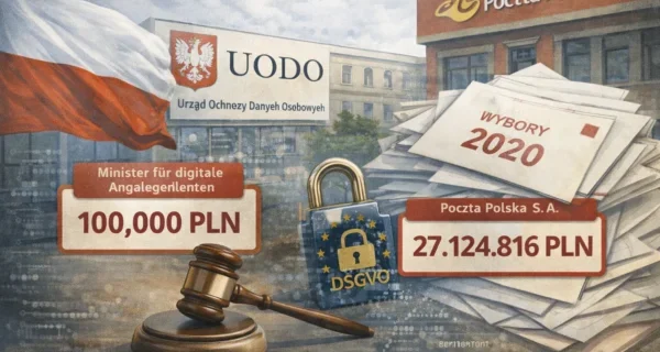 Symbolbild zu Datenschutzverstößen bei der Vorbereitung der polnischen Briefwahl 2020 und den von der UODO verhängten Geldstrafen.