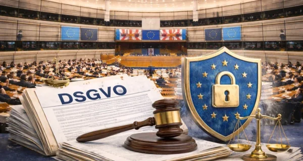 Symbolbild zur Einigung von EU-Parlament und Rat auf eine neue Verordnung zur Stärkung der DSGVO-Durchsetzung.