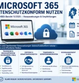 Symbolbild zur Einschätzung der Hessischen Datenschutzaufsicht zur datenschutzkonformen Nutzung von Microsoft 365.